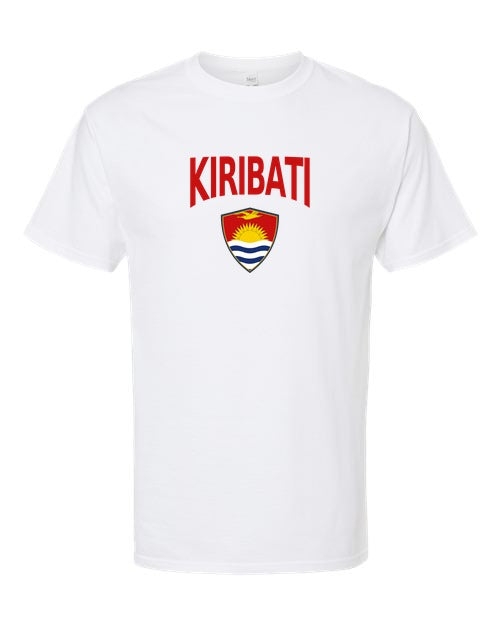 Kiribati Arched Crest Soccer Tee — NYC Factory