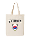 South Korea Soccer Tote Bag 2026 — Arched National Crest | NYC Factory