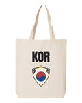 South Korea Soccer Tote Bag 2026 — National Crest Badge | NYC Factory