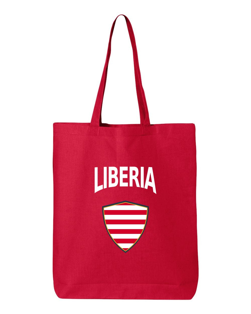 Liberia Soccer Tote Bag — Arched National Crest | NYC Factory