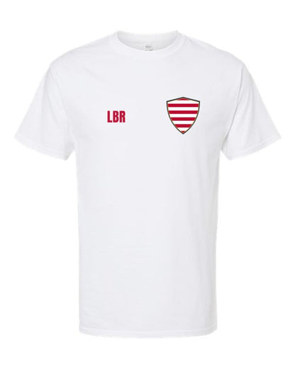 Liberia Soccer Tee — Retro National Crest | NYC Factory