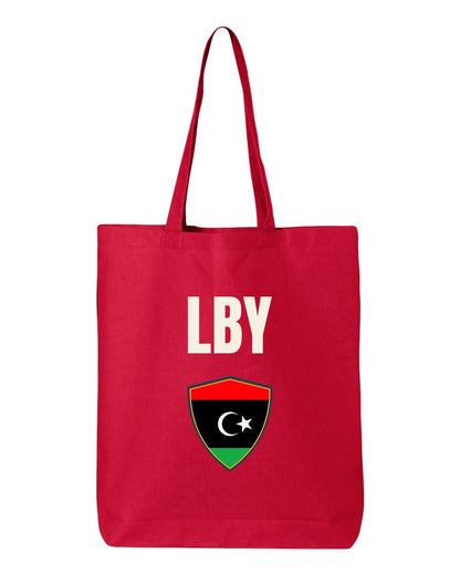 Libya Soccer Tote Bag — National Crest Badge | NYC Factory