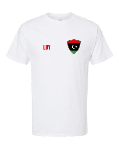 Libya Soccer Tee — Retro National Crest | NYC Factory