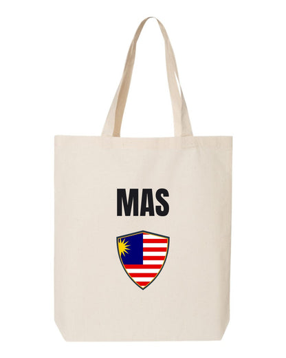 Malaysia Soccer Tote Bag — National Crest Badge | NYC Factory