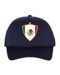 Mexico Soccer Trucker Cap 2026 — Retro National Crest | NYC Factory