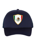 Mexico Soccer Trucker Cap 2026 — Retro National Crest | NYC Factory