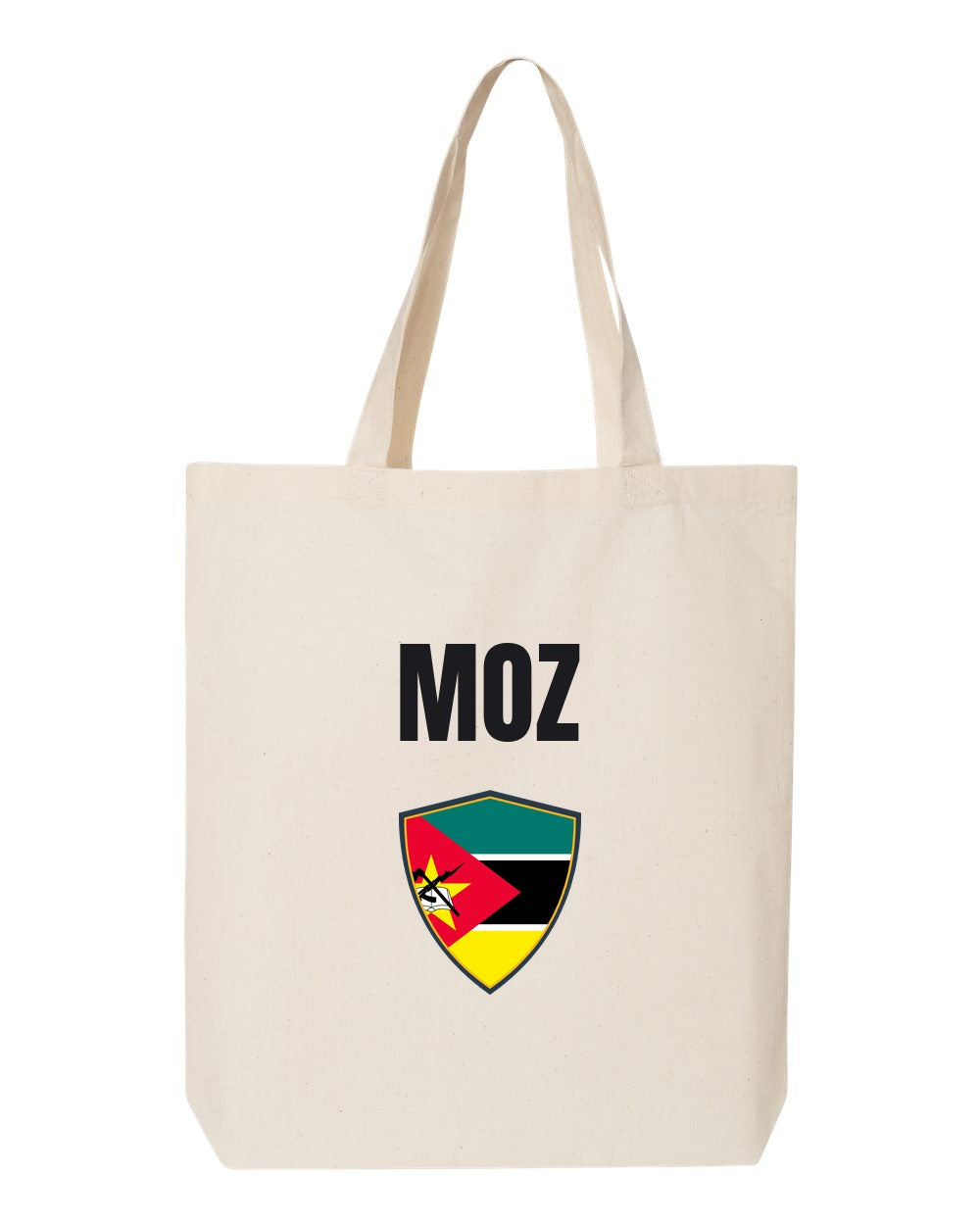 Mozambique Soccer Tote Bag — National Crest Badge | NYC Factory