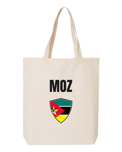Mozambique Soccer Tote Bag — National Crest Badge | NYC Factory