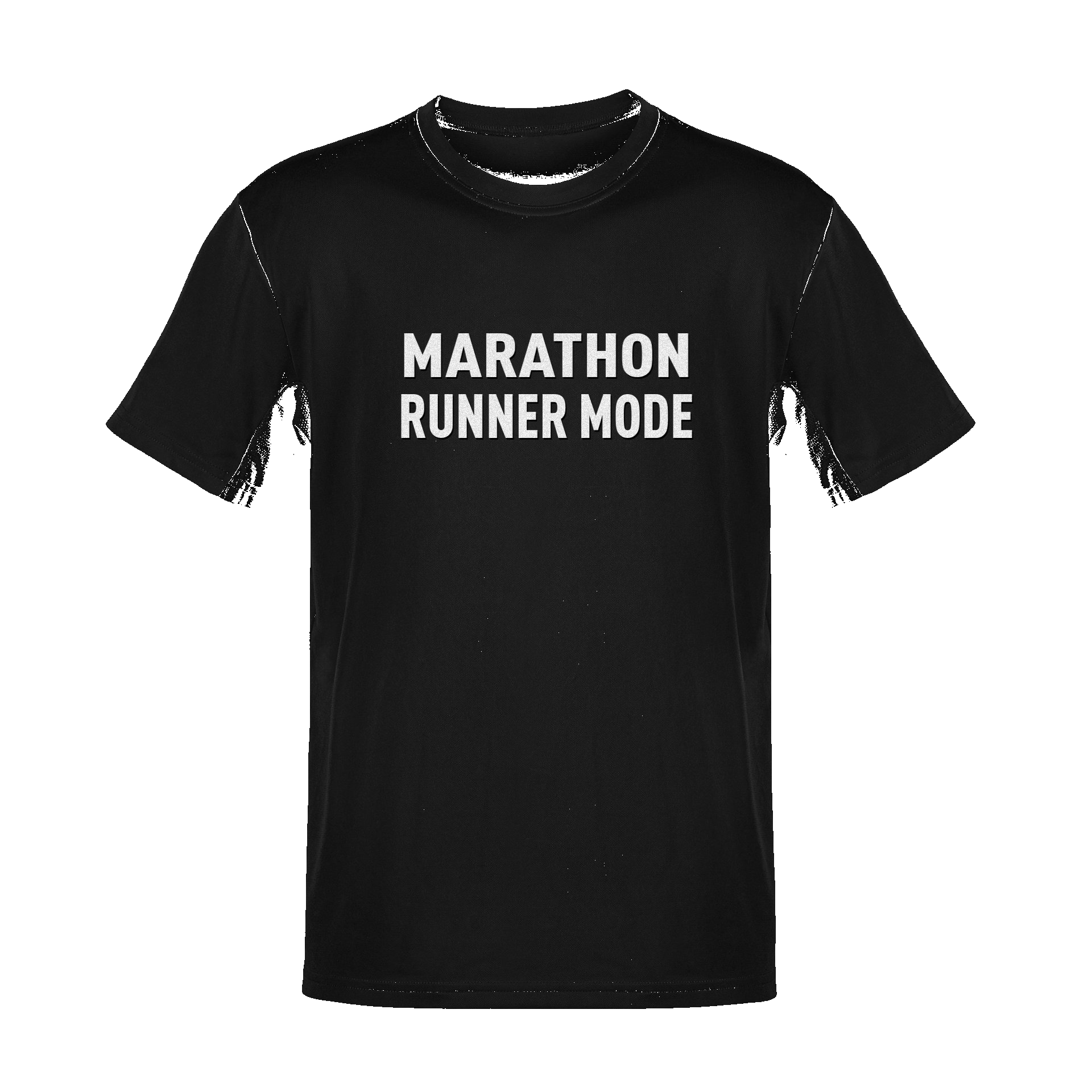 Unisex Marathon Runner Mode Soft Cotton Tee - NYC Factory