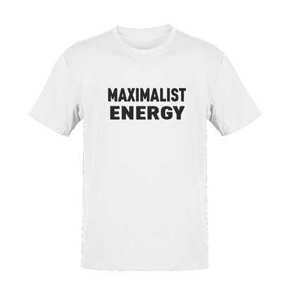 Unisex Maximalist Energy Soft Cotton Tee