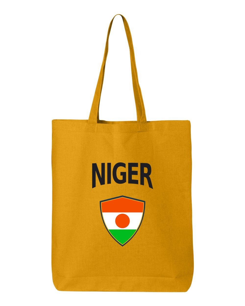 Niger Soccer Tote Bag — Arched National Crest | NYC Factory