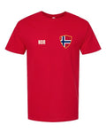 Norway Soccer Tee 2026 — Retro National Crest | NYC Factory