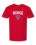 Norway 2026 Soccer Arched Crest Plain Tee -- NYC Factory