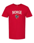Norway 2026 Soccer Arched Crest Plain Tee -- NYC Factory
