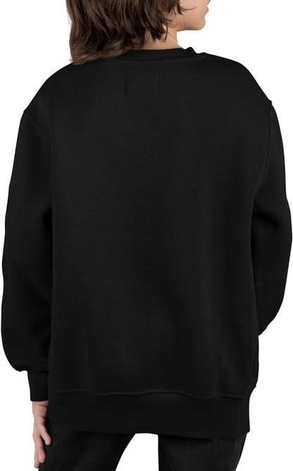 NYC FACTORY New York City Youth Sweatshirt For Kids (Youth, Black)