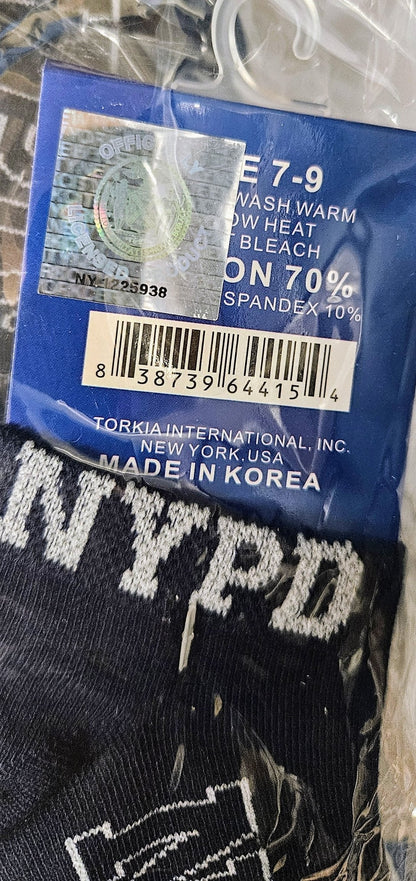 NYPD Socks Official Merchandise / All Sizes