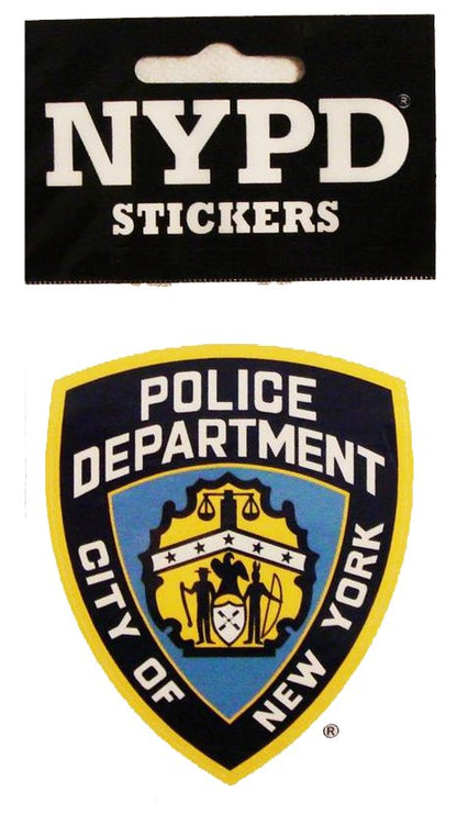 NYPD Sticker Car Window Bumper Decal Officially Licensed