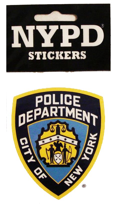 NYPD Sticker Car Window Bumper Decal Officially Licensed