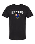 New Zealand 2026 Soccer Arched Crest Plain Tee -- NYC Factory