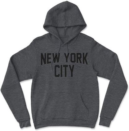 New York City Hoodie Men's Shirt Screen-Printed NYC Hooded Sweatshirt