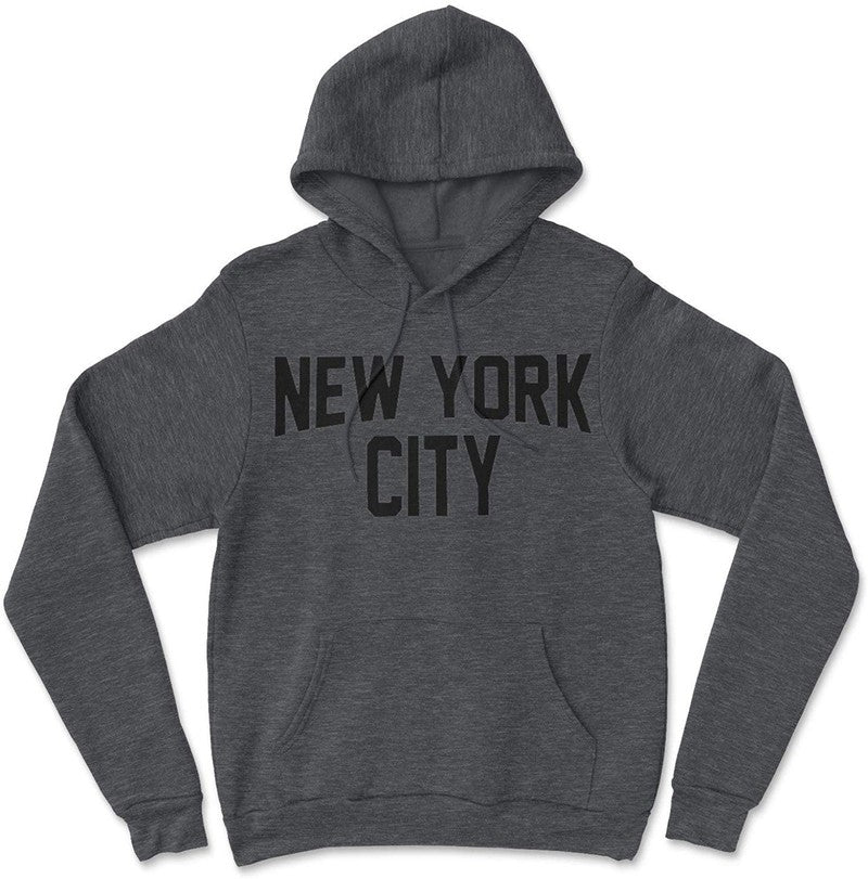 New York City Hoodie Men's Shirt Screen-Printed NYC Hooded Sweatshirt