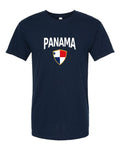Panama 2026 Soccer Arched Crest Plain Tee -- NYC Factory