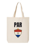 Paraguay Soccer Tote Bag 2026 — National Crest Badge | NYC Factory