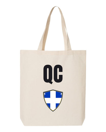 Quebec Soccer Tote Bag — National Crest Badge | NYC Factory