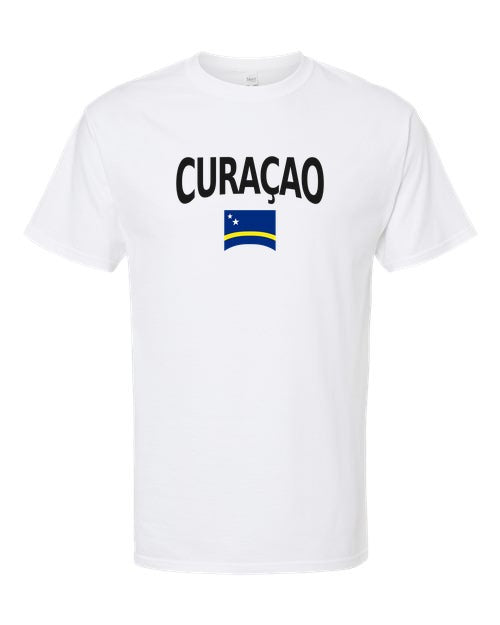 Curaçao Soccer Tee 2026 — Classic Name & Flag | NYC Factory - NYC Factory