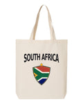South Africa Soccer Tote Bag 2026 — Arched National Crest | NYC Factory