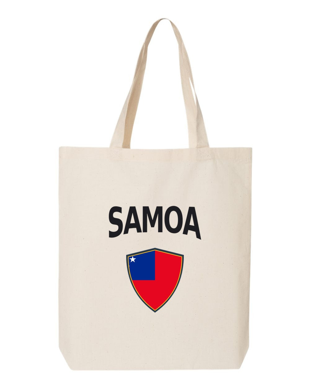 Samoa Soccer Tote Bag — Arched National Crest | NYC Factory