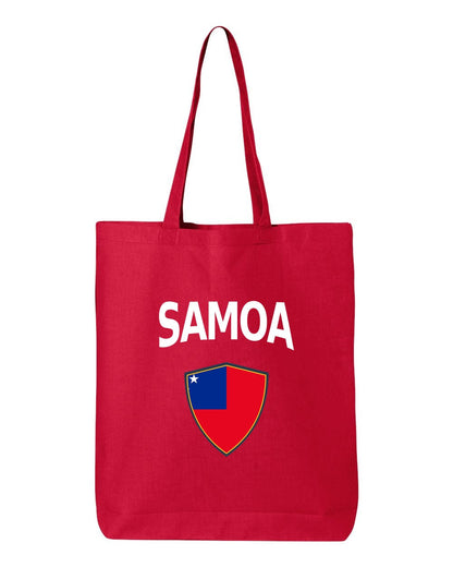Samoa Soccer Tote Bag — Arched National Crest | NYC Factory