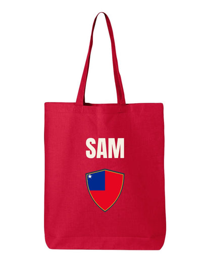 Samoa Soccer Tote Bag — National Crest Badge | NYC Factory