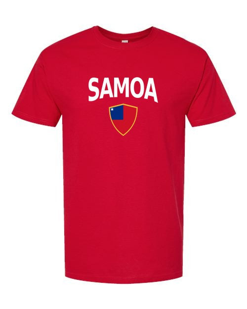 Samoa Arched Crest Soccer Tee — NYC Factory