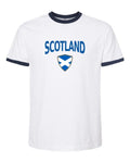 Scotland 2026 Soccer Arched Crest Ringer Tee -- NYC Factory