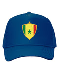 Senegal Soccer Trucker Cap 2026 — Retro National Crest | NYC Factory
