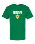 Senegal 2026 Soccer Arched Crest Plain Tee -- NYC Factory
