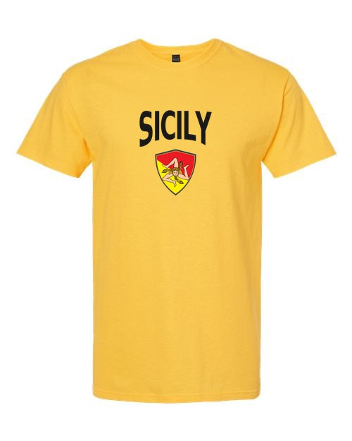 Sicily Arched Crest Soccer Tee — NYC Factory
