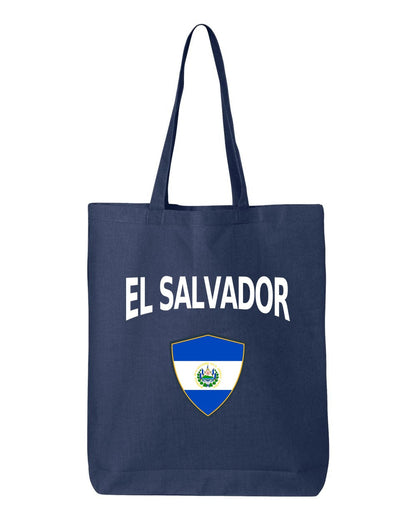 El Salvador Soccer Tote Bag — Arched National Crest | NYC Factory