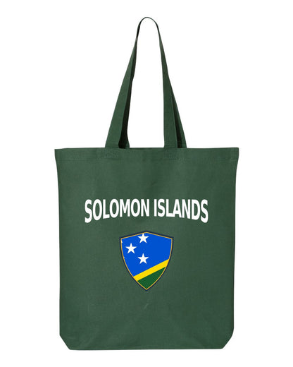 Solomon Islands Soccer Tote Bag — Arched National Crest | NYC Factory