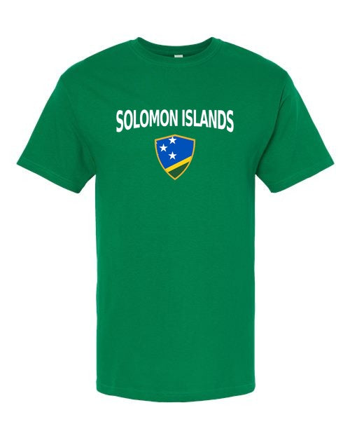 Solomon Islands Arched Crest Soccer Tee — NYC Factory
