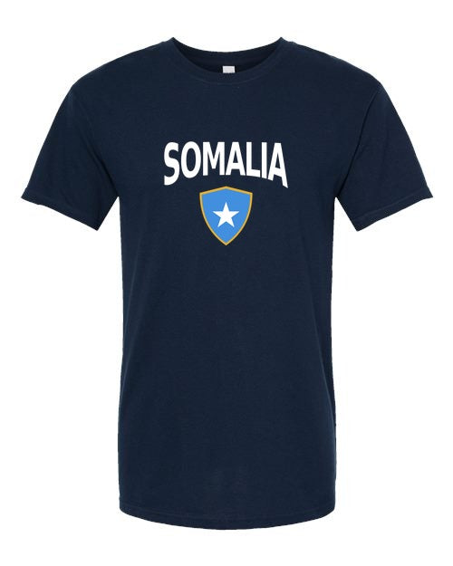 Somalia Arched Crest Soccer Tee — NYC Factory