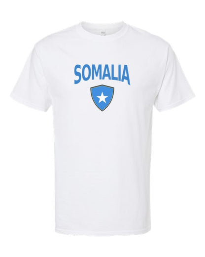 Somalia Arched Crest Soccer Tee — NYC Factory