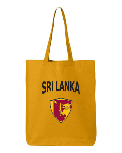 Sri Lanka Soccer Tote Bag — Arched National Crest | NYC Factory