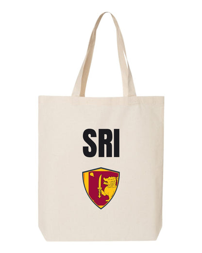 Sri Lanka Soccer Tote Bag — National Crest Badge | NYC Factory