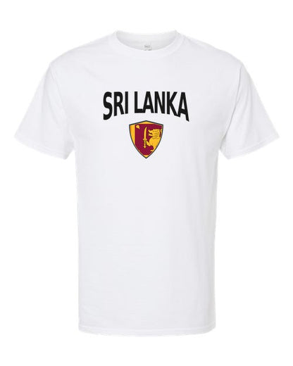 Sri Lanka Arched Crest Soccer Tee — NYC Factory