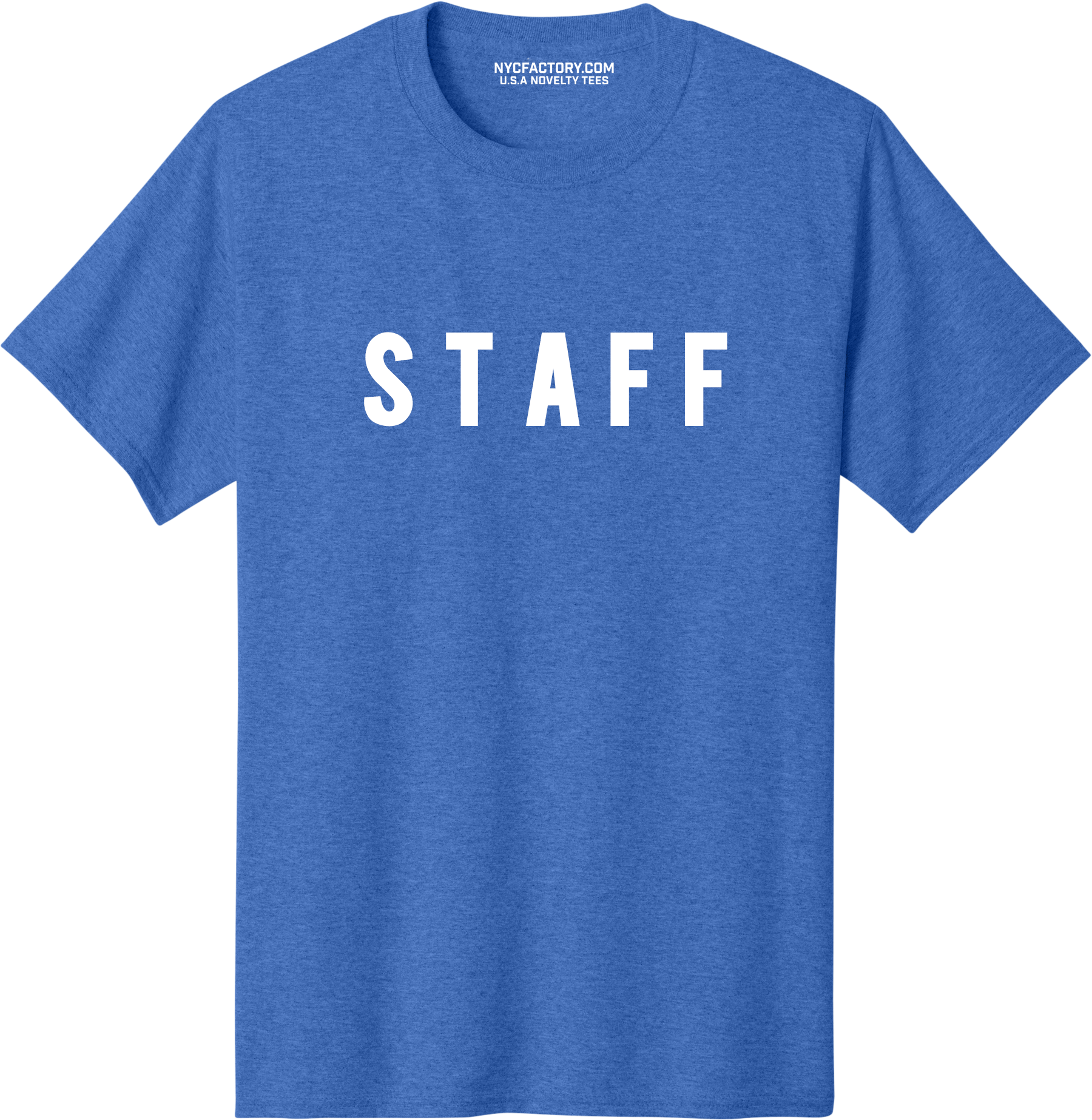 Professional Men’s Staff Tee | Double-Sided High-Visibility Print