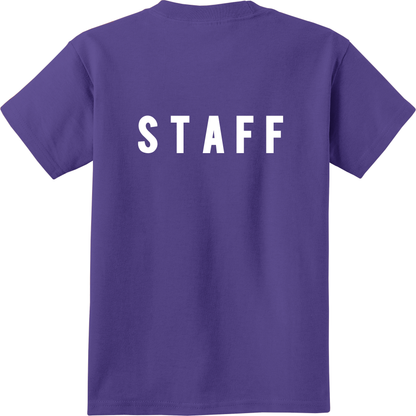 Professional Men’s Staff Tee | Double-Sided High-Visibility Print