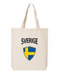 Sweden Soccer Tote Bag 2026 — Arched National Crest | NYC Factory
