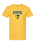 Sweden 2026 Soccer Arched Crest Plain Tee -- NYC Factory